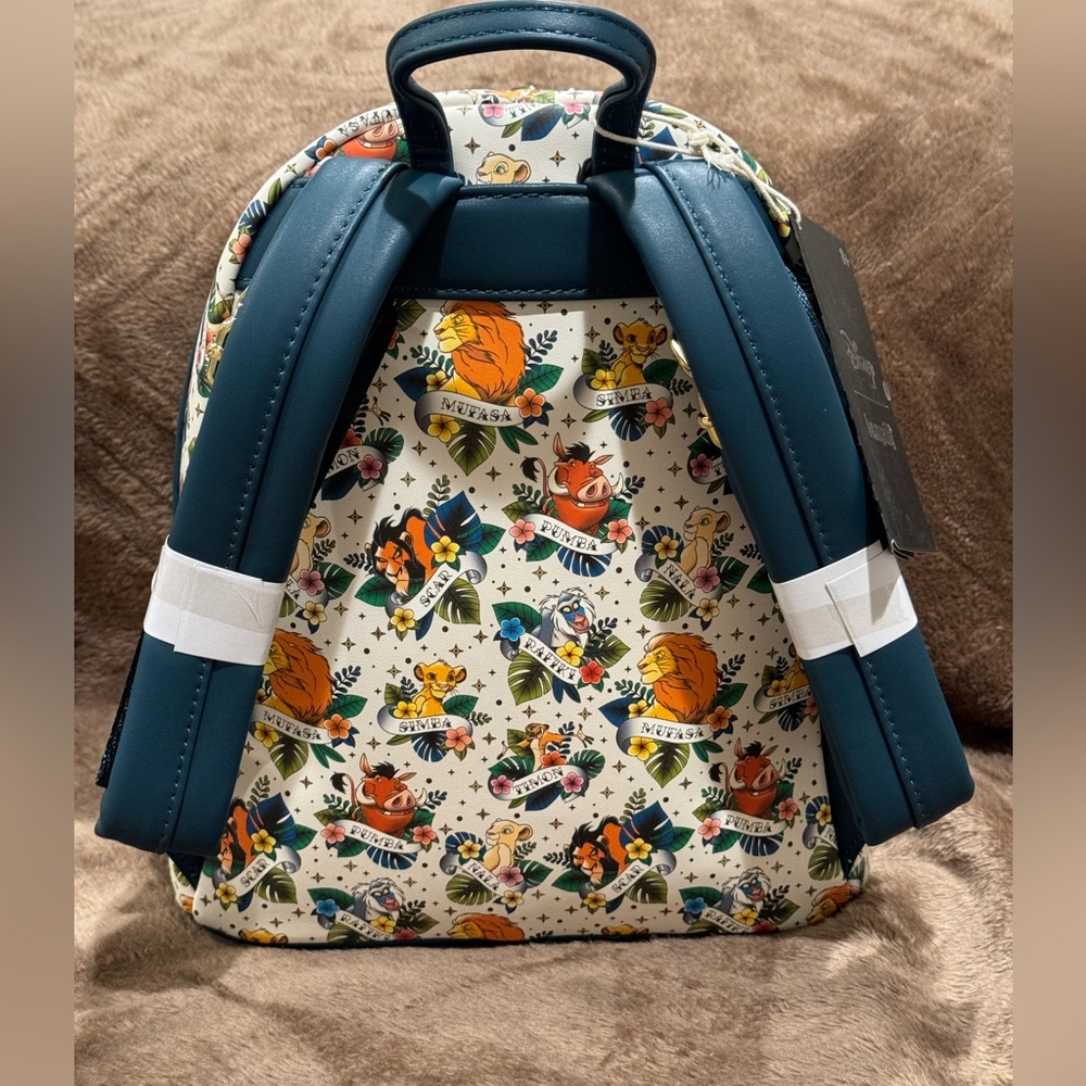 Loungefly Disney Lion King Backpack NWT - Picture 2 of 9